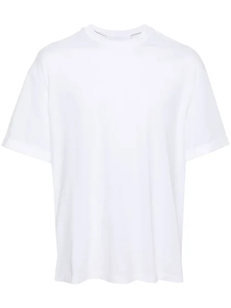 Tricou Neil Barrett cu decolteu rotund alb