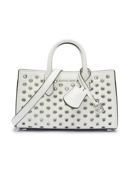 Rucsac Michael Kors din piele alb