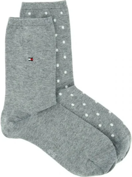 Tommy Hilfiger 2 db-os zokni szett szürke