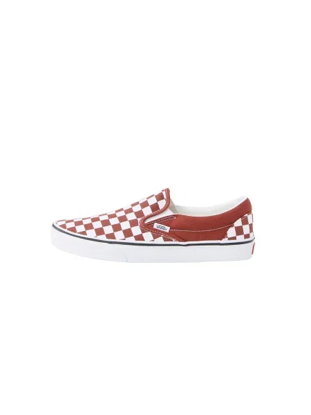 Klasične slip on tenis superge Vans rdeča