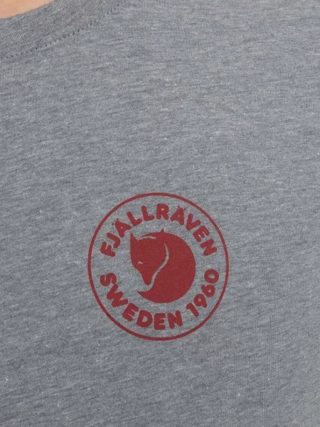 Fjallraven t-shirt Fox Boxy Logo Tee szara