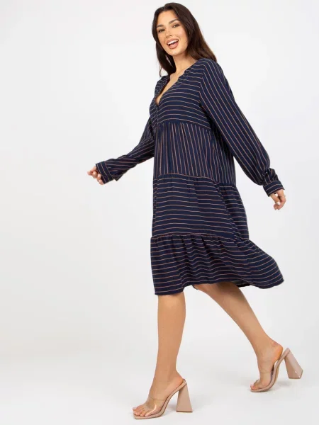 Rochie Fashionhunters de costum albastru