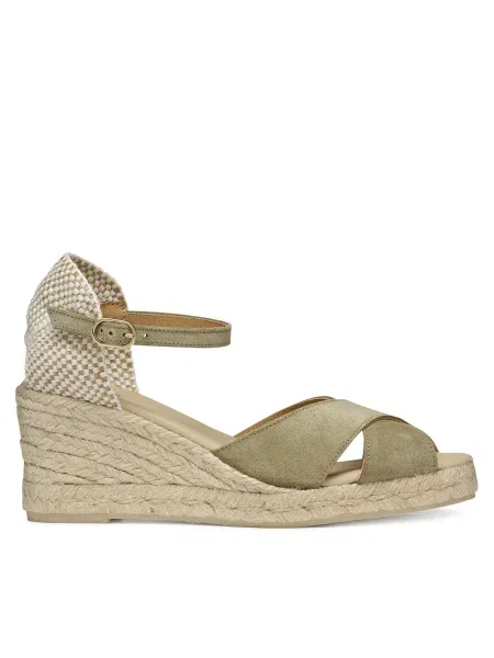 Espadrilky Geox zelená