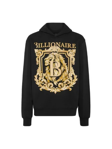 Bluza z kapturem Billionaire z kapturem czarna