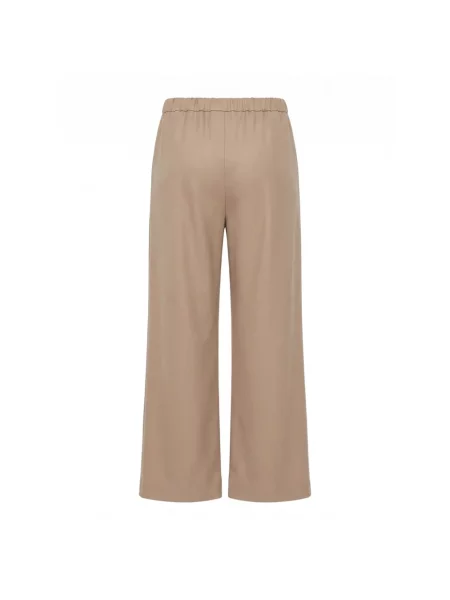 Spodnie Max Mara brązowe