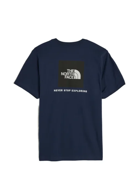 Majica The North Face s okruglim izrezom plava