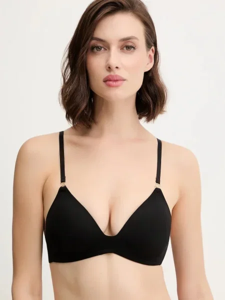 Сутиен United Colors of Benetton с изчистен дизайн черно