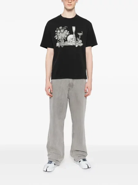 Tricou Melt cu imagine negru