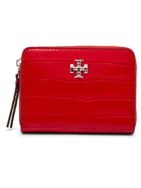 TORY BURCH De piele portofel Kira roșu