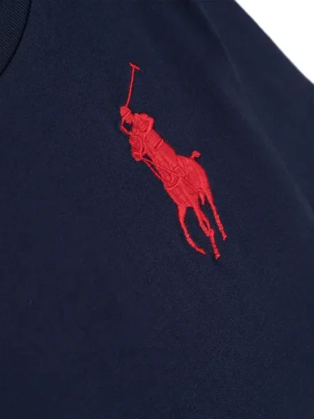 Koszulka polo dziecięca Polo Ralph Lauren niebieska