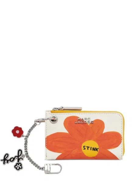 Pandantiv Marc Jacobs cu model floral cu imagine alb