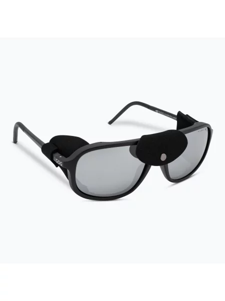 Okulary przeciwsłoneczne GOG Everest matt black/silver mirror czarne