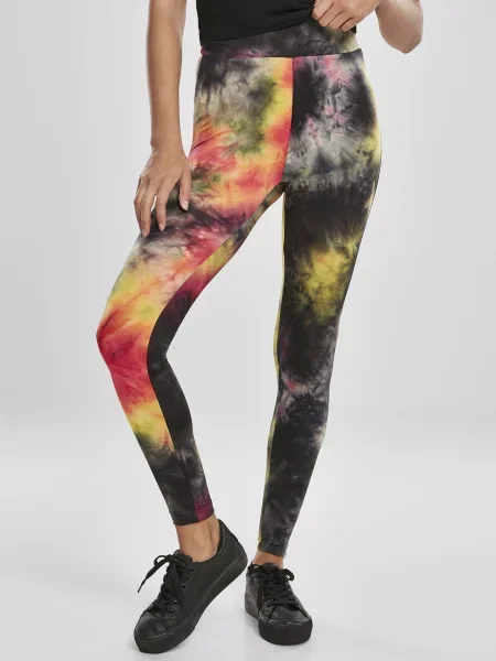Legginsy Urban Classics wiązane czarne