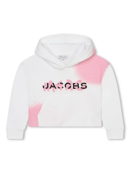Bluza z kapturem dziecięca Marc Jacobs biała