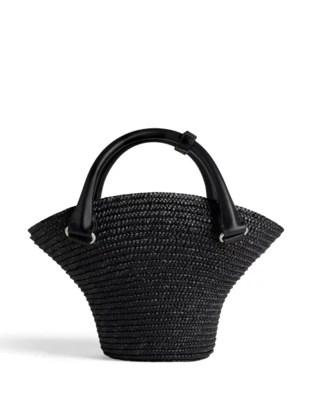 Mini rankinė Balenciaga pinti juoda