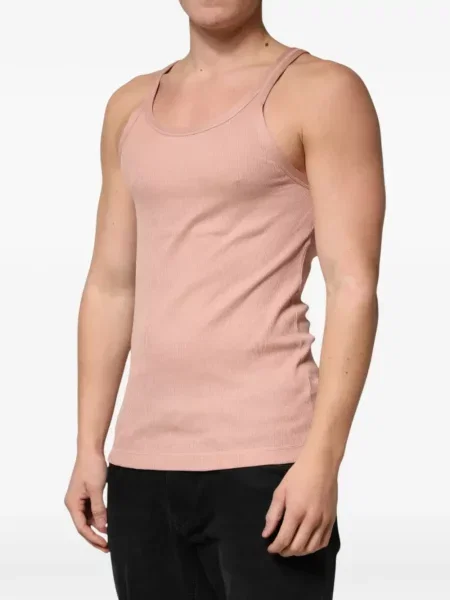 Tricou Dolce & Gabbana tricotate roz