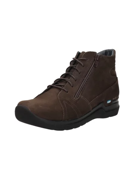 Buty do kostki Wolky skórzane brązowe