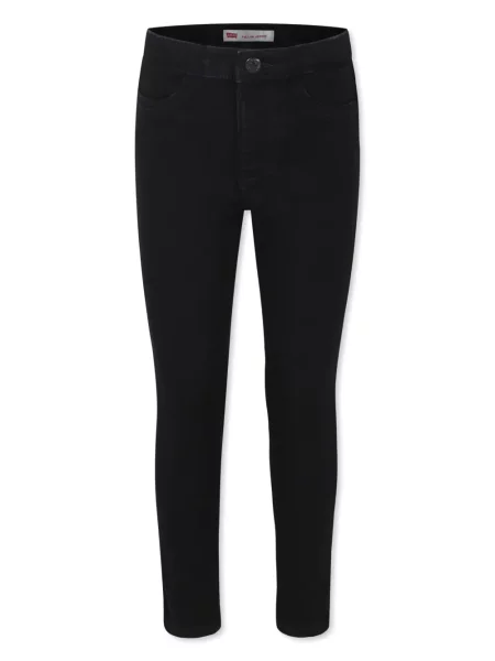 Jeansy skinny dziecięce Levi's czarne