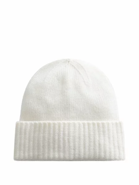 Kašmírový čepice Woolrich bílý