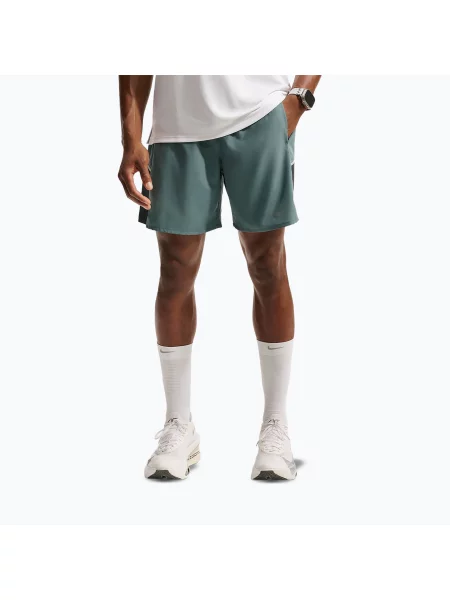 Pantaloni scurți de alergare pentru bărbați Nike Miler Dri-Fit 7" mineral slate