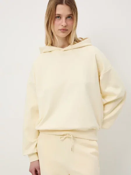 Medicine bluza z kapturem żółta