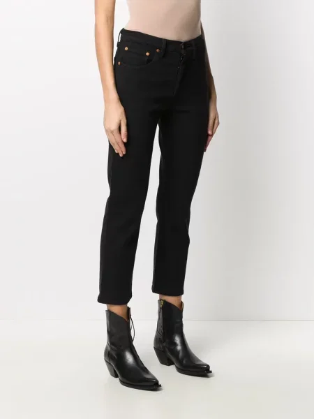 Oříznuté skinny mikina Levi's s autogramem šedá