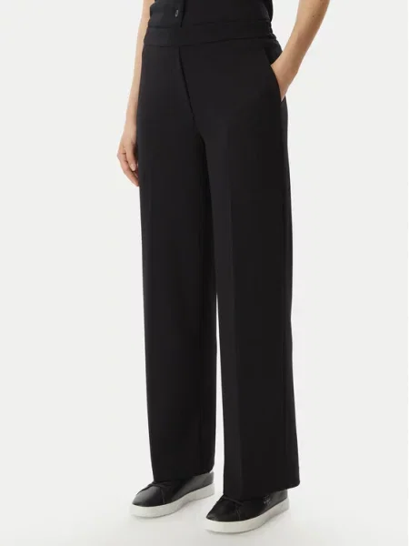 Calvin Klein Hlače na rob črna