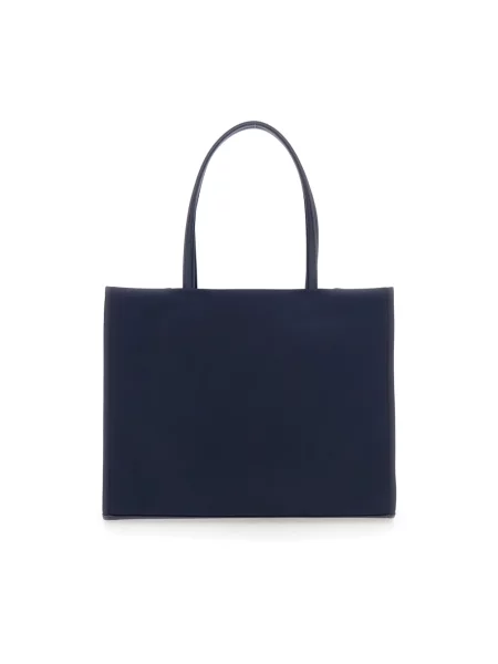 Shopperka Tory Burch niebieska