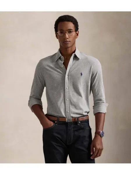 POLO RALPH LAUREN cămașă gri