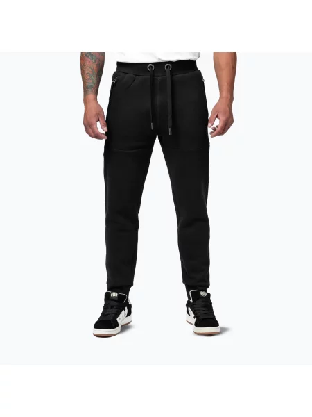 Pantaloni pentru bărbați Pitbull Small Logo HD Track black negru