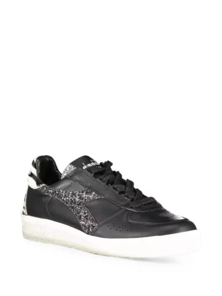 Sneakerși Diadora cu imagine cu model zebră negru