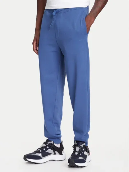 HUGO Pantaloni trening albastru