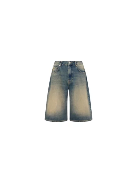 Bermudy Moschino niebieskie