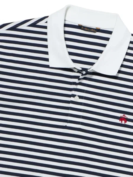 Ριγέ polo Brooks Brothers μπλε