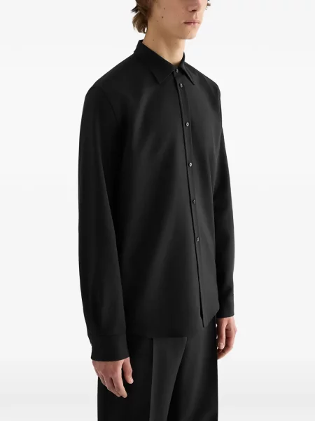 Lung cămașă Jil Sander negru