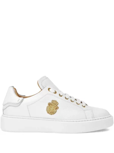 Sneakerși Billionaire din piele alb