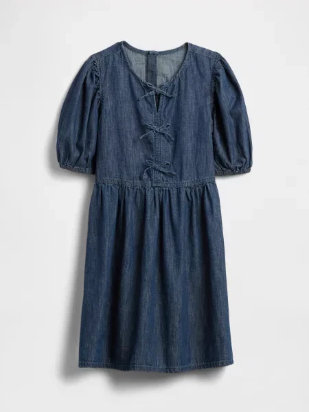 Gyerek denim ruha Gap kék