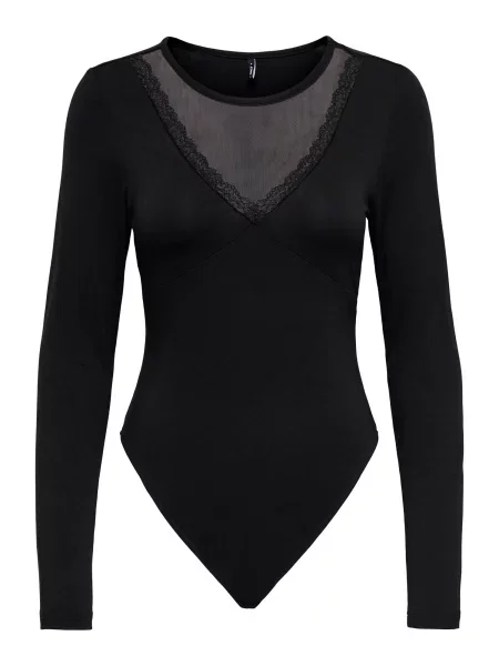 ONLY Tricou body ONLVICK' negru