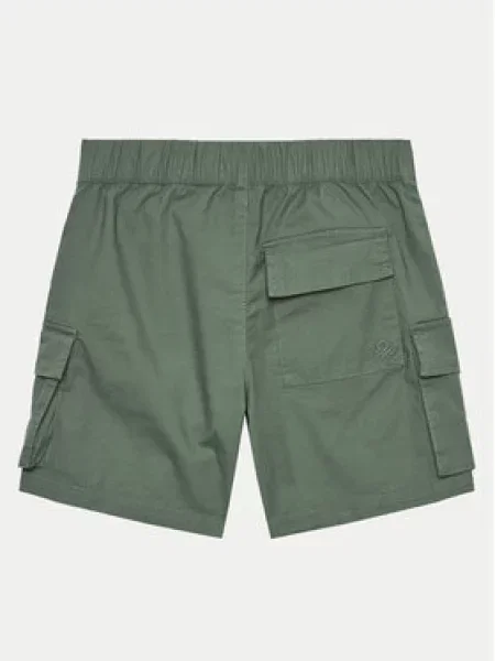 Šortky z materiálu United Colors Of Benetton zelené