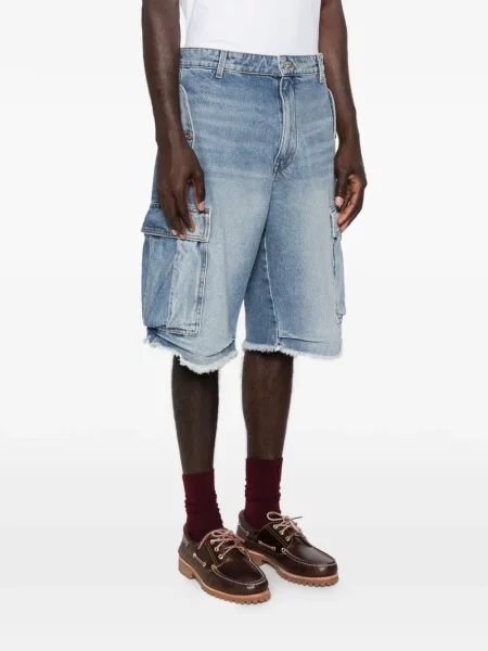 Pantaloni scurți cargo Gallery Dept. albastru
