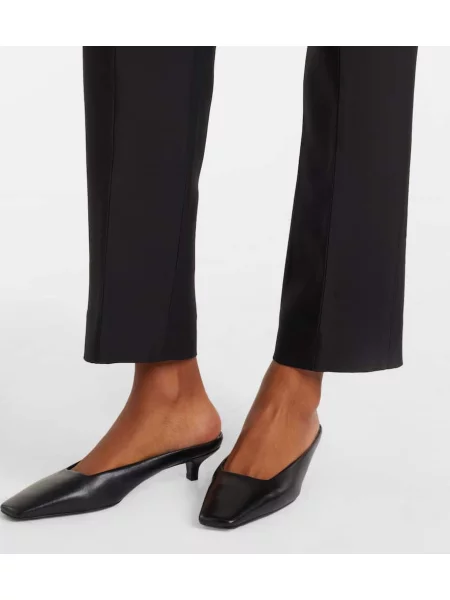 Pantaloni Toteme de lână negru