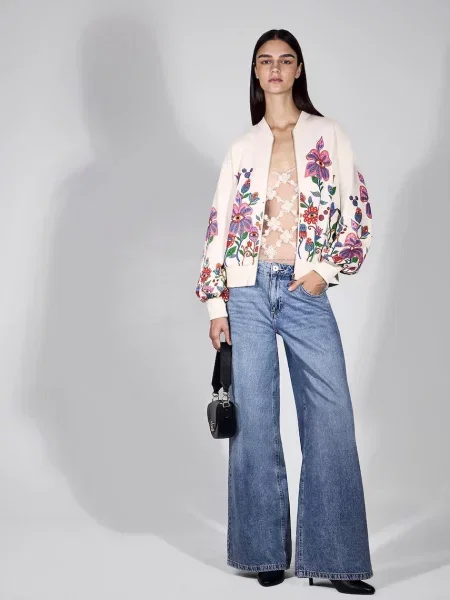 Medicine bluza rozpinana beżowa