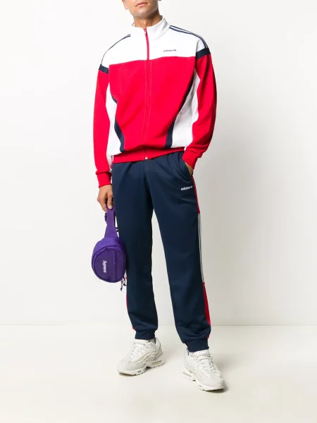 Pantaloni Adidas casual alergare albastru