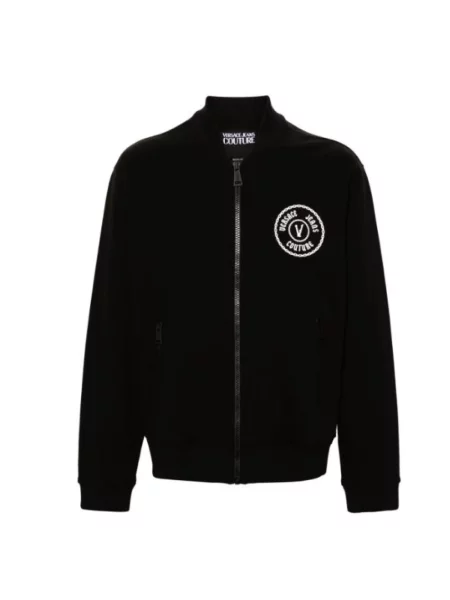 Bluza Versace Jeans Couture z logo czarna