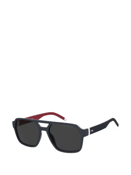 Okulary przeciwsłoneczne Tommy Hilfiger niebieskie