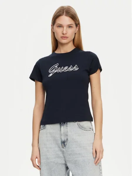 Guess t-shirt granatowy