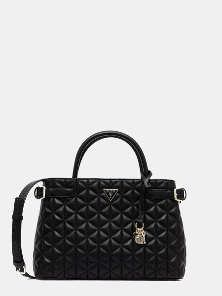 Geantă messenger Guess negru