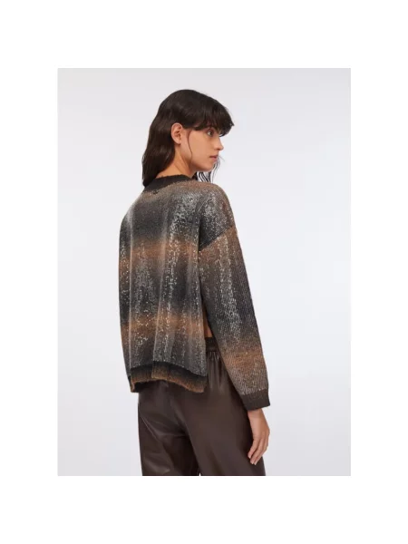 Sweter Liu Jo wełniany brązowy