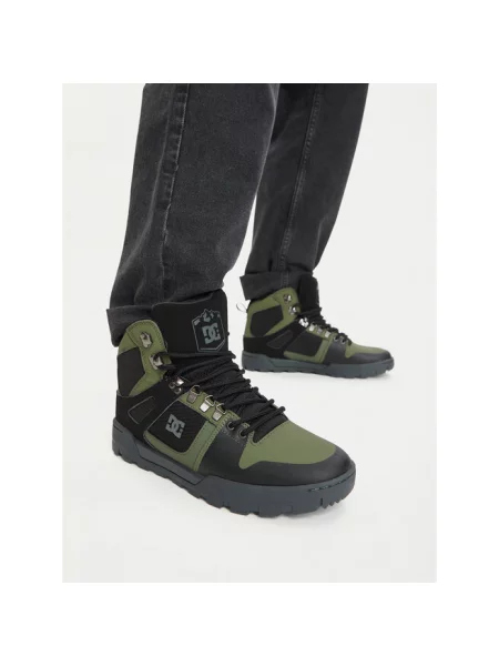 Trzewiki DC Shoes zielone