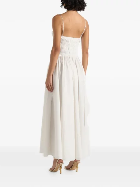 Rochie maxi Manière De Voir alb